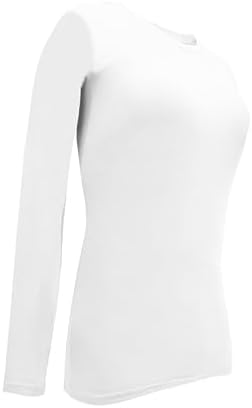 Natural Uniforms Womens Under Scrub Long Sleeve T-Shirt Crew Neck