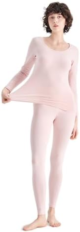 Womens Thermal Underwear Set for Big Girls and Teenagers