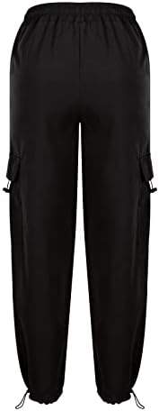 Trendy Drawstring Cargo Pants for Women