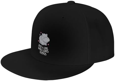 Funny Hip Hop Flat Bill Cap for Men Women
