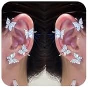 Stunning Butterfly Rhinestone Earrings for Women