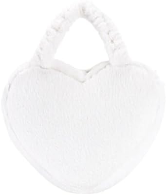 Gloveleya Elegant Heart-Shaped Tote Bag Stylish Canvas Accessory