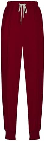 High-Waisted Womens Trendy Fall Fashion Casual Sweatpants