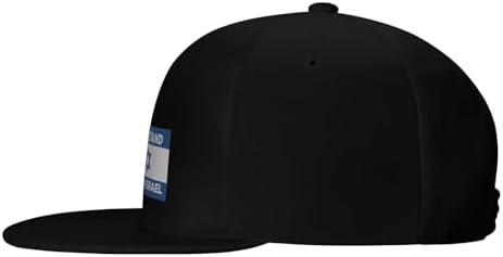 Adjustable Flat Bill Cap for Men Women We Stand with Israel
