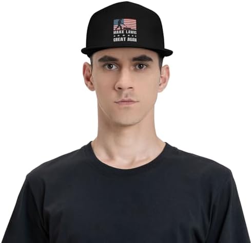 Funny Flat Bill Cap for Lawns _hashifts