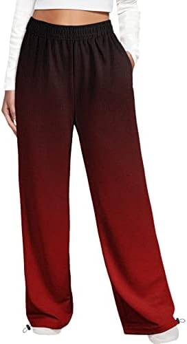 October Christmas Sweatpants for Women High Waisted Drawstring Casual Elegant sdbrld