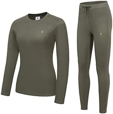 Little Donkey Andy Womens Cozy Fleece-Lined Thermal Set for Winter