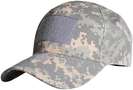 TACTICS ARMOR Tactical Camo Hat Adjustable Baseball Cap for Men and Boys
