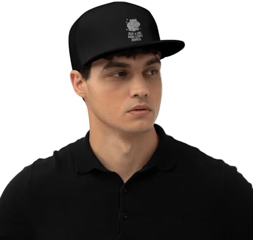 Funny Hip Hop Flat Bill Cap for Men Women