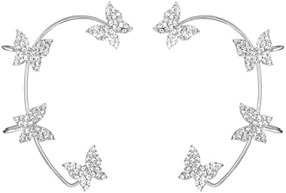 Stunning Butterfly Rhinestone Earrings for Women