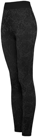 Kinda Womens Thermal Bottoms Top Set with Ski Mask Gray Camo