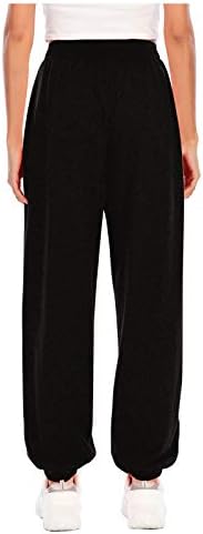Womens High Waisted Faux Leather Sweatpants
