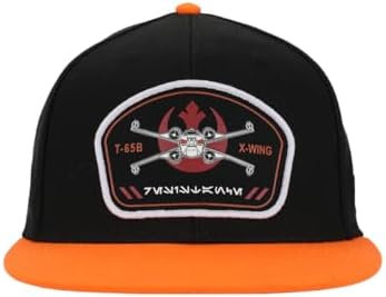 Star Wars Spaceship Jedi Symbol Black Snapback Hat