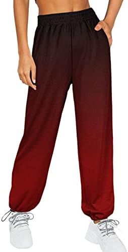 October Christmas Sweatpants for Women High Waisted Drawstring Casual Elegant sdbrld