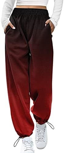 October Christmas Sweatpants for Women High Waisted Drawstring Casual Elegant sdbrld