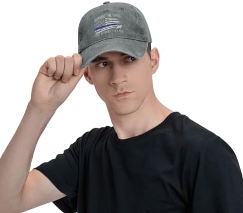 Thick Blue Line K9 Unit Dads Quirky Cop Cap