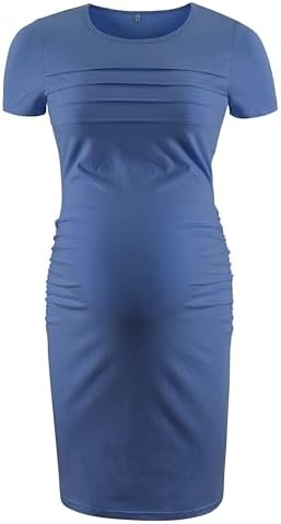 Chic Summer Maternity Dress