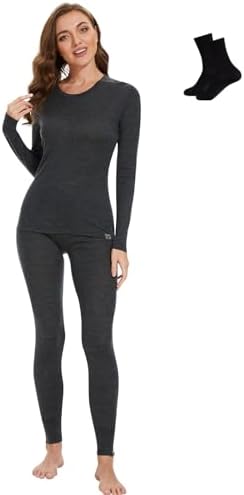 Merinnovation Merino Wool Base Layer Set for Women