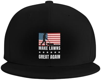 Funny Flat Bill Cap for Lawns _hashifts