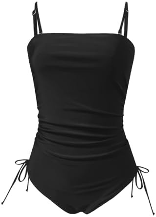 Stylish Patchwork Design One-Piece Swimsuit for Women - Strapless Swimsuit