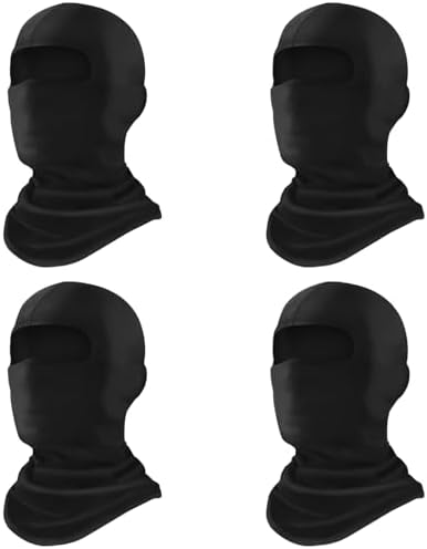 Ezovino 4-Piece Balaclava Ski Face Mask for Men Women
