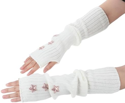 JJUNW 2Pcs Star Arms Warmers