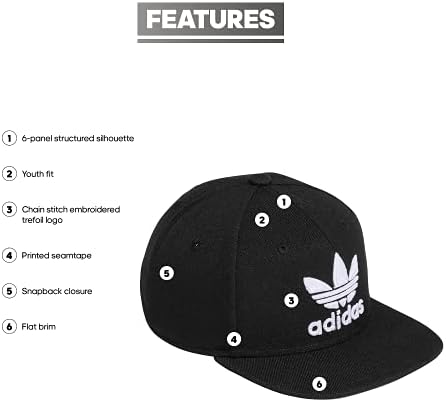 Adidas Originals Boys Youth Trefoil Chain Cap