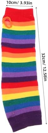 LIFKOME Rainbow Gloves Warmers