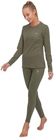 Little Donkey Andy Womens Cozy Fleece-Lined Thermal Set for Winter
