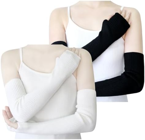 Fingerless Cashmere Soft Warm and Stretchy Womens Gloves for Cold Weather