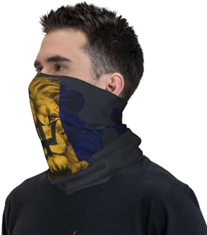 Barbados Lion Face Mask