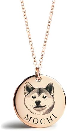 Personalized Pet Portrait Necklace