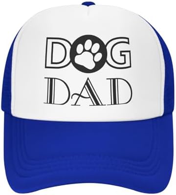 Funny Baseball Cap Adjustable Fitted Hat for Men Women Blue
