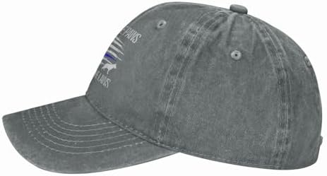 Thick Blue Line K9 Unit Dads Quirky Cop Cap