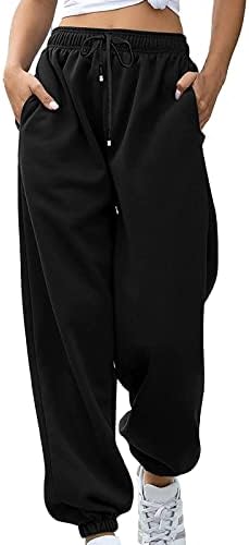 sdbrld Womens High Waist Baggy Sweatpants
