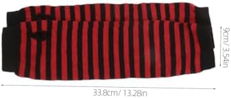 SOIMISS Women Winter Knitted Fingerless Gloves