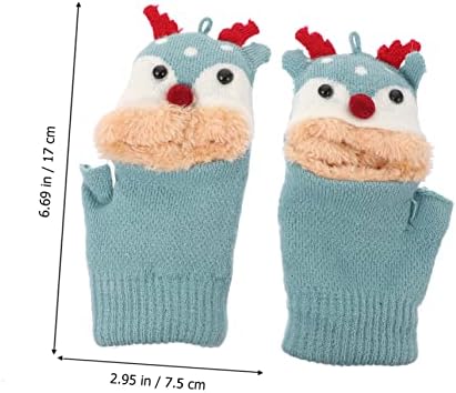 BESPORTBLEAdorable Windproof Half-Finger Gloves for Boys
