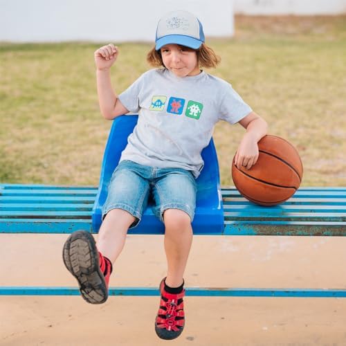 Cute Rascals Kids Snappy Trucker Hats with UV Protection