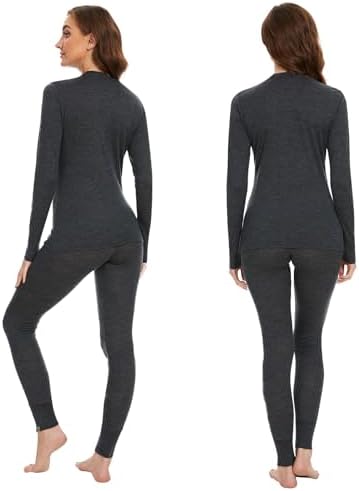 Merinnovation Merino Wool Base Layer Set for Women