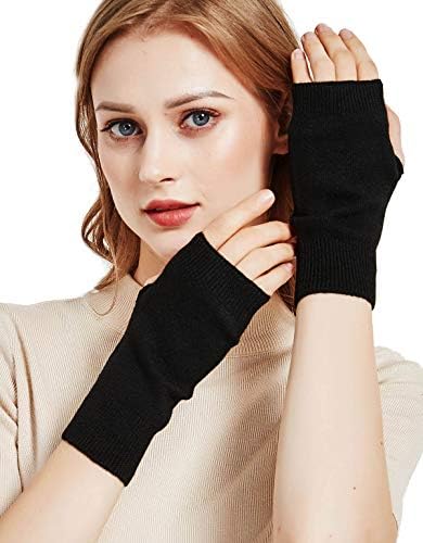 Novawo Wool Blend Gloves - Soft Comfortable and Festive
