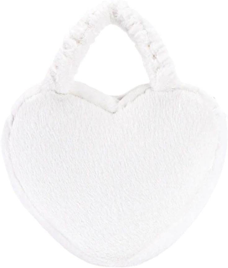Gloveleya Elegant Heart-Shaped Tote Bag Stylish Canvas Accessory