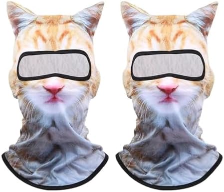 Premium Cat Ski Mask for Winter Skiing Windproof UV-Blocking Balaclava