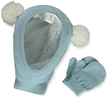 Boys Faux Fur Balaclava Set