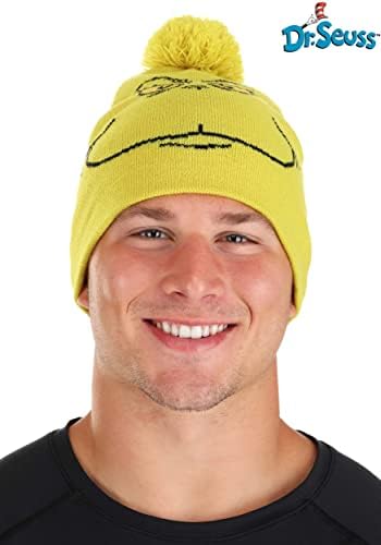 Dr Seuss How the Grinch Stole Christmas Knit Hat