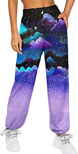 Womens Sweatpants With Pockets High Waisted Joggers