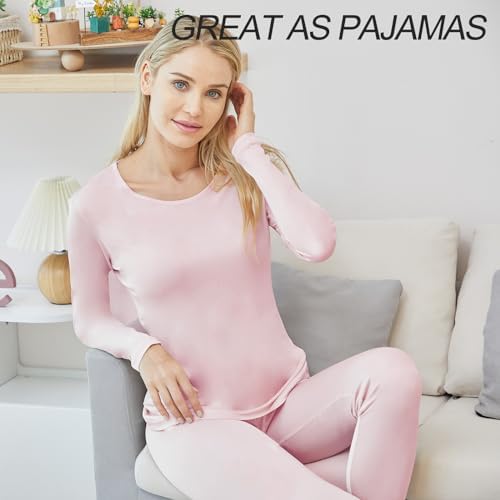 Warm Mulberry Silk Thermal Set - Stay Cozy in Winter