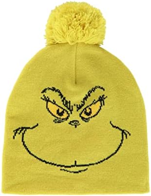 Dr Seuss How the Grinch Stole Christmas Knit Hat