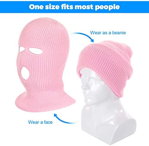 2-Piece 3-Hole Ski Mask