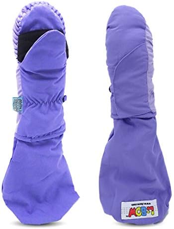 L-Bow Kids Super Soft Mitten Waterproof Easy Entry Stays On