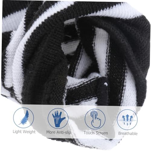 Black Fingerless Gloves for Winter Warmth and Style